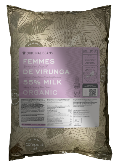 Femmes de Virunga 55% (EU organic) 2000g.