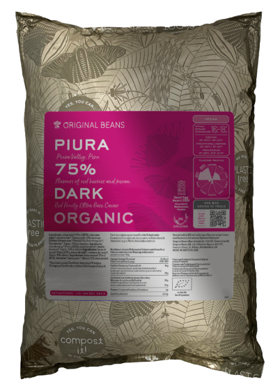 Piura Porcelana 75% (EU organic) 2000g.