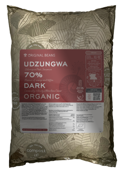 Cru Udzungwa 70% (EU organic) 2000g.