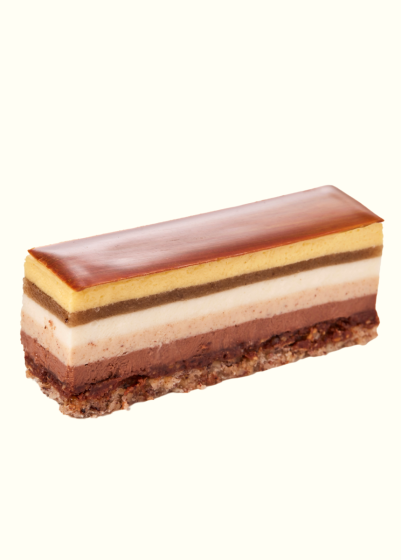 Hasselnød/passionsfrugt kage 2,5x10cm (EU organic)
