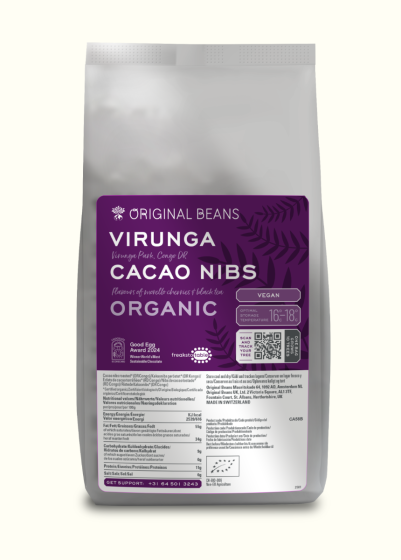 Kakaonibs, Virunga CONGO (EU organic) - 1250g