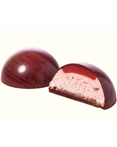 Jordbærflødebolle (EU organic)