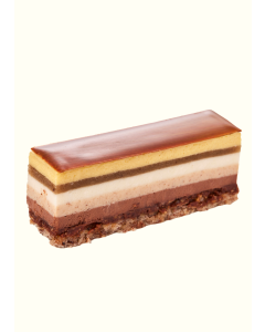 Hasselnød/passionsfrugt kage 2,5x10cm (EU organic)