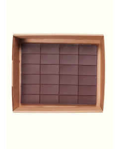 Pålægschokolade 70% Cru. Virunga (EU organic) 288stk.