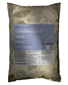 Esmeraldas Milk 42% (EU organic) 2000g.