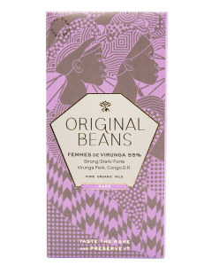 Femmes de Virunga 55% (EU organic) 70g.