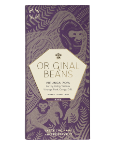 Cru Virunga 70%  (EU organic) 70g.
