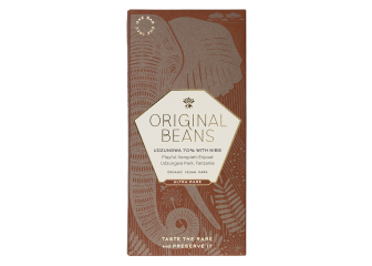 Cru Udzungwa 70% with nibs (EU organic) 70g.