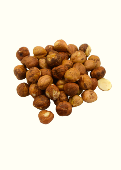 Hasselnødder m. hinde (EU organic) 1000g