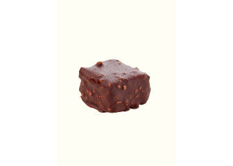 Chokolade/valnødde kage 3x3cm (EU organic)